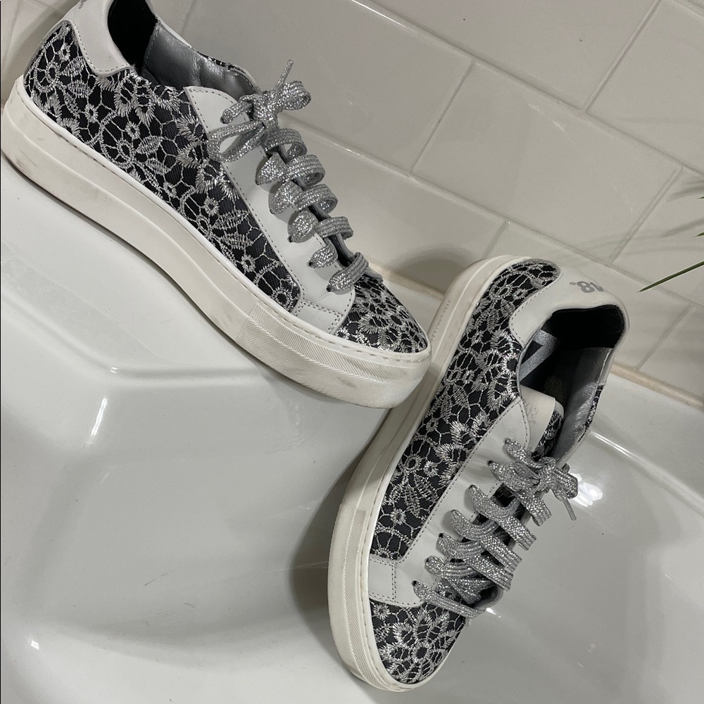 P448 Designer Sneakers . Size 38 Italian
